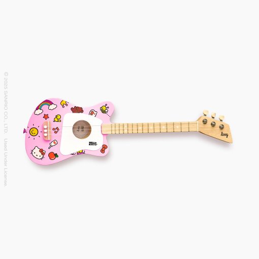 Loog Guitars hello kitty x loog mini acoustic : hello kitty x loog mini acoustic Loog Guitars hello kitty x loog mini acoustic : hello kitty x loog mini acoustic