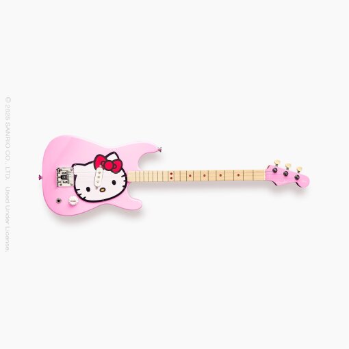 Loog Guitars fender x loog hello kitty Stratocaster : fender x loog hello kitty stratocasterPINK Loog Guitars fender x loog hello kitty Stratocaster : fender x loog hello kitty stratocasterPINK