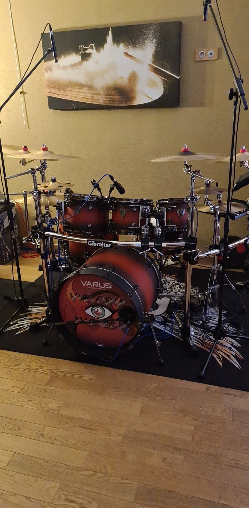 Batterie Varus Drums Bubinga 100%
