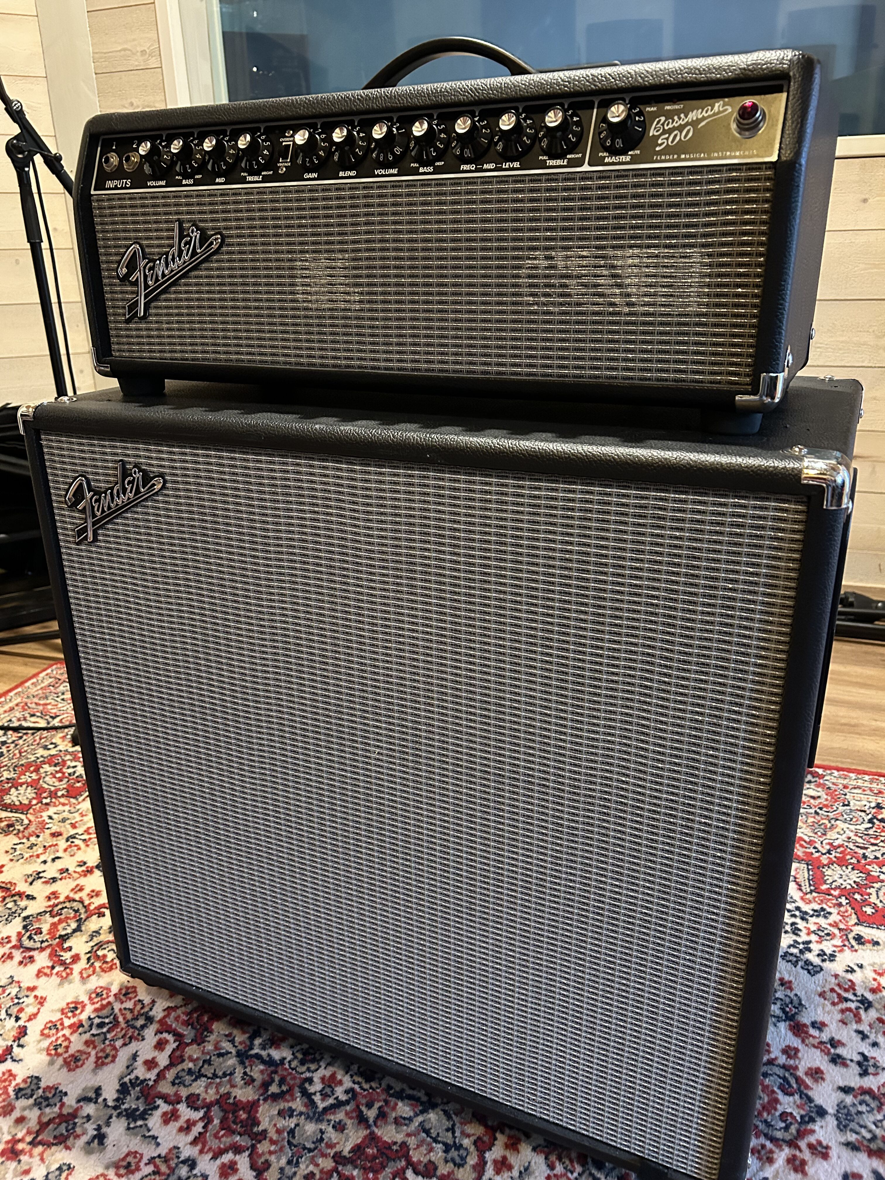 Fender Bassman 500 Head + Bassman 410 Neo
