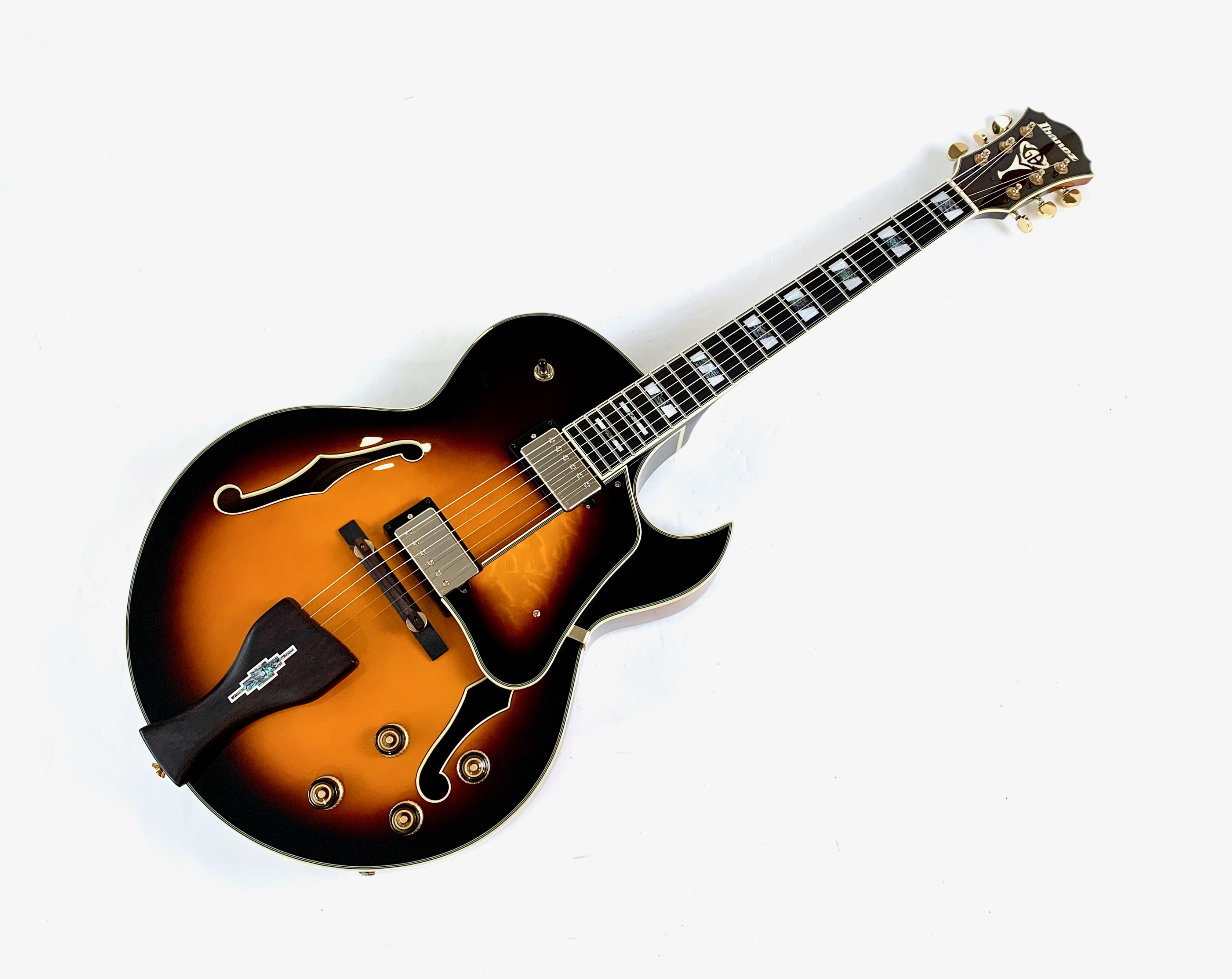 Ibanez LGB30 George Benson Signature 2013 Vintage Yellow Sunburst