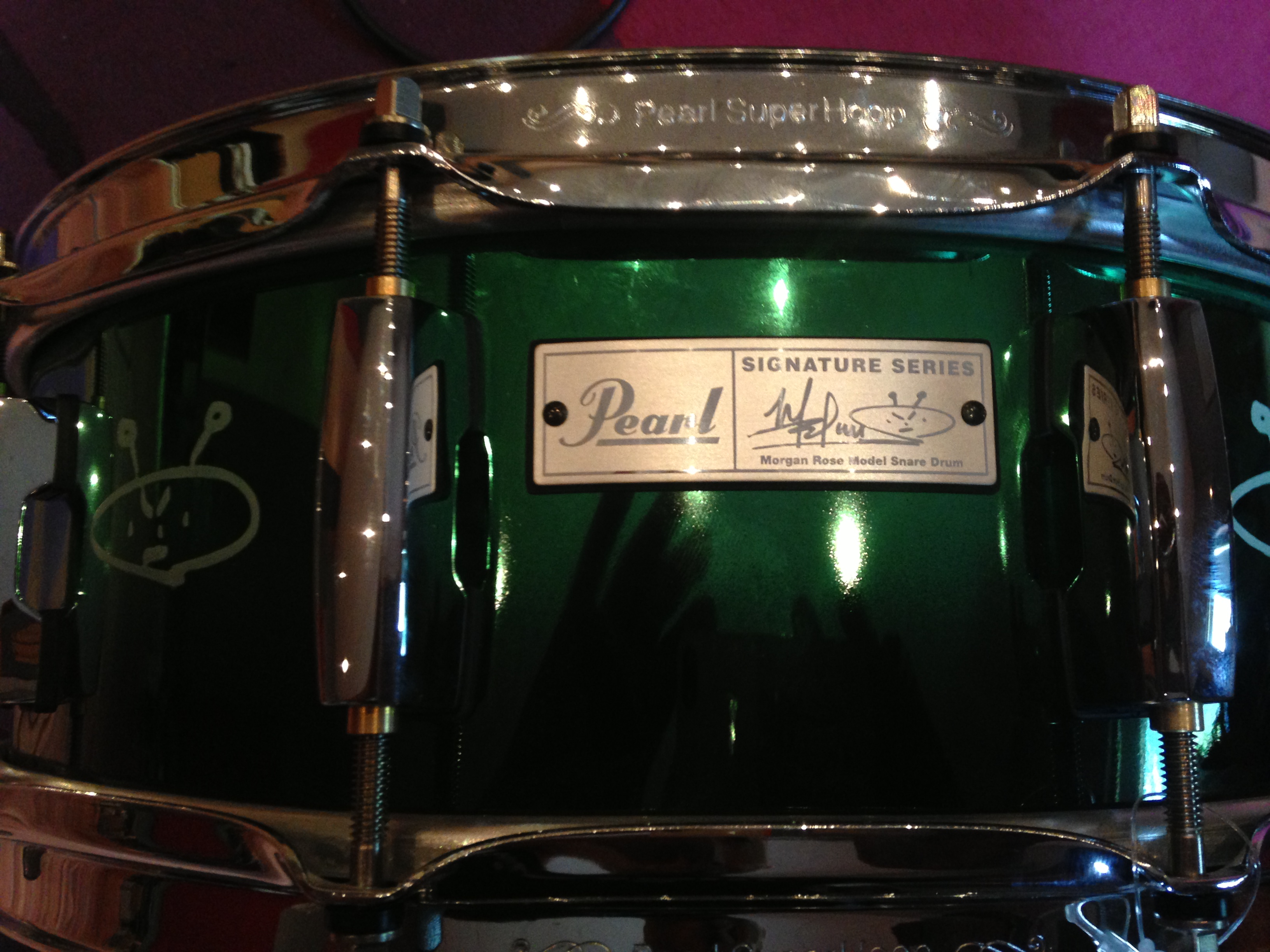 Morgan rose signature snare drum best sale