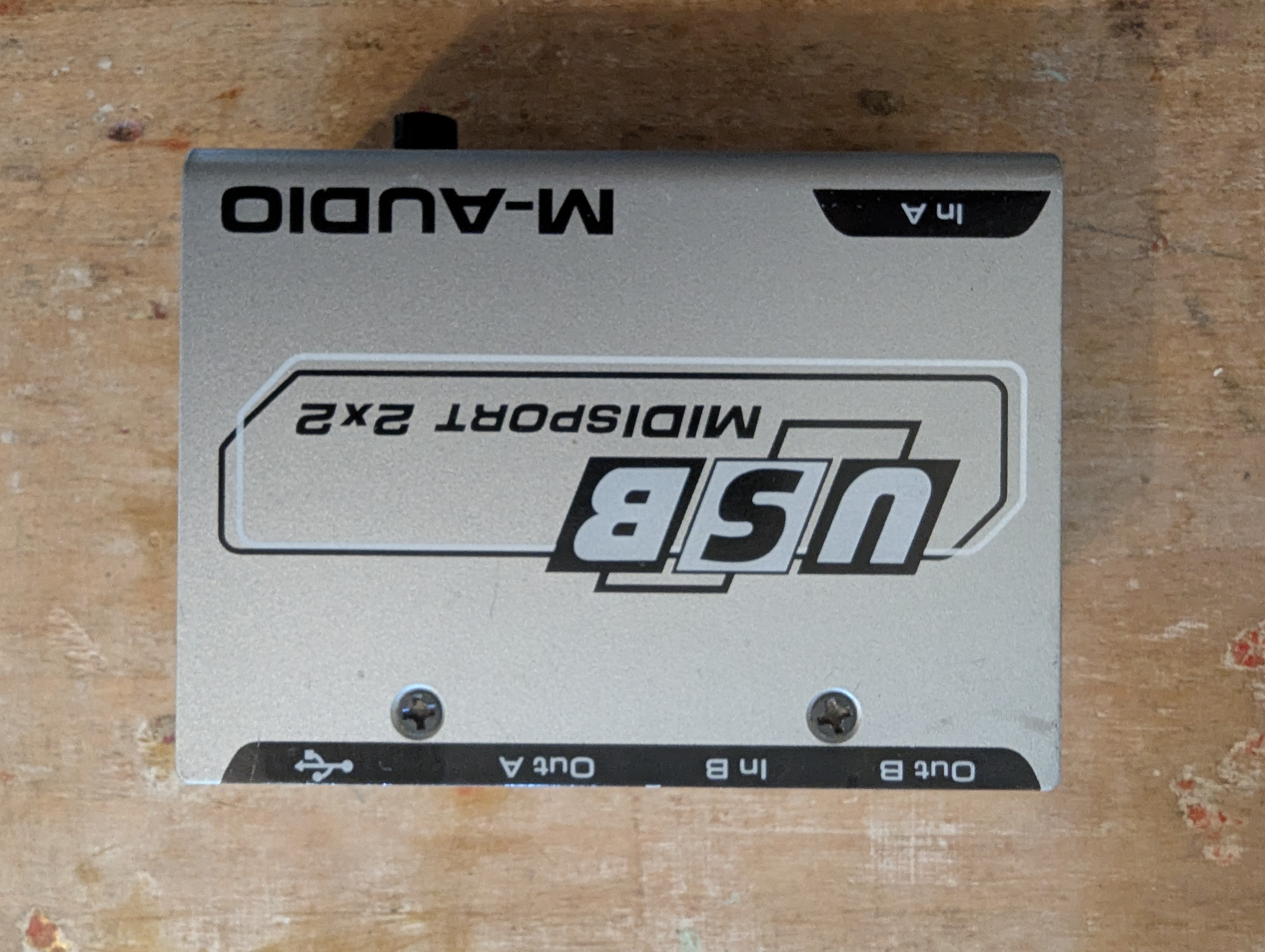 interface midi MIDISPORT 2*2