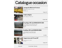 Matériel occasion 3 octobre 2025