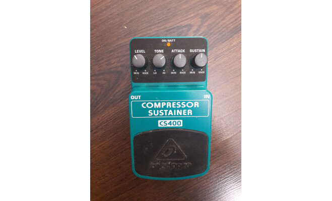 Behringer Compressor Sustainer CS400 (11887)