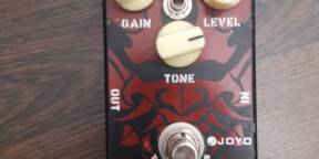 Joyo JF-02 Ultimate Drive, pédale d'overdrive et de distorsion