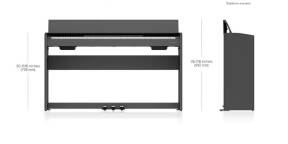 Vends Roland F107 - BKX en parfait état (banquette comprise)