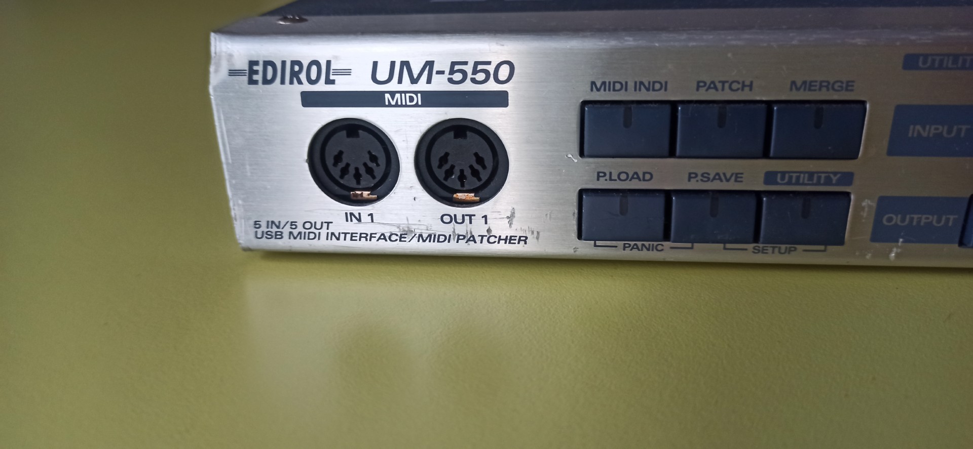 Vends Edirol UM-550