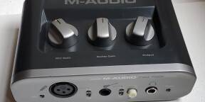 Carte son M-Audio fast track