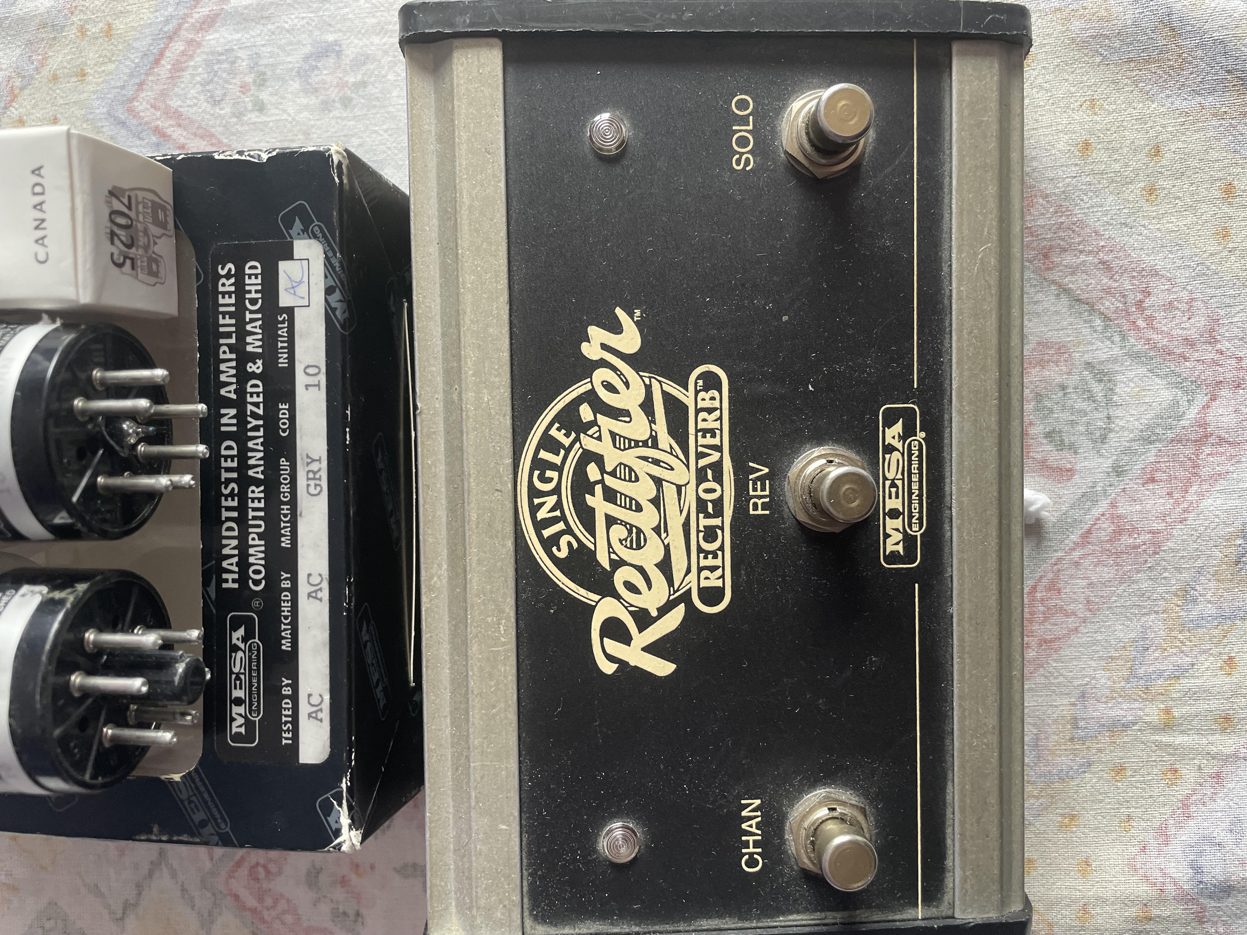 Vend footswitch pour ampli mesa boogie