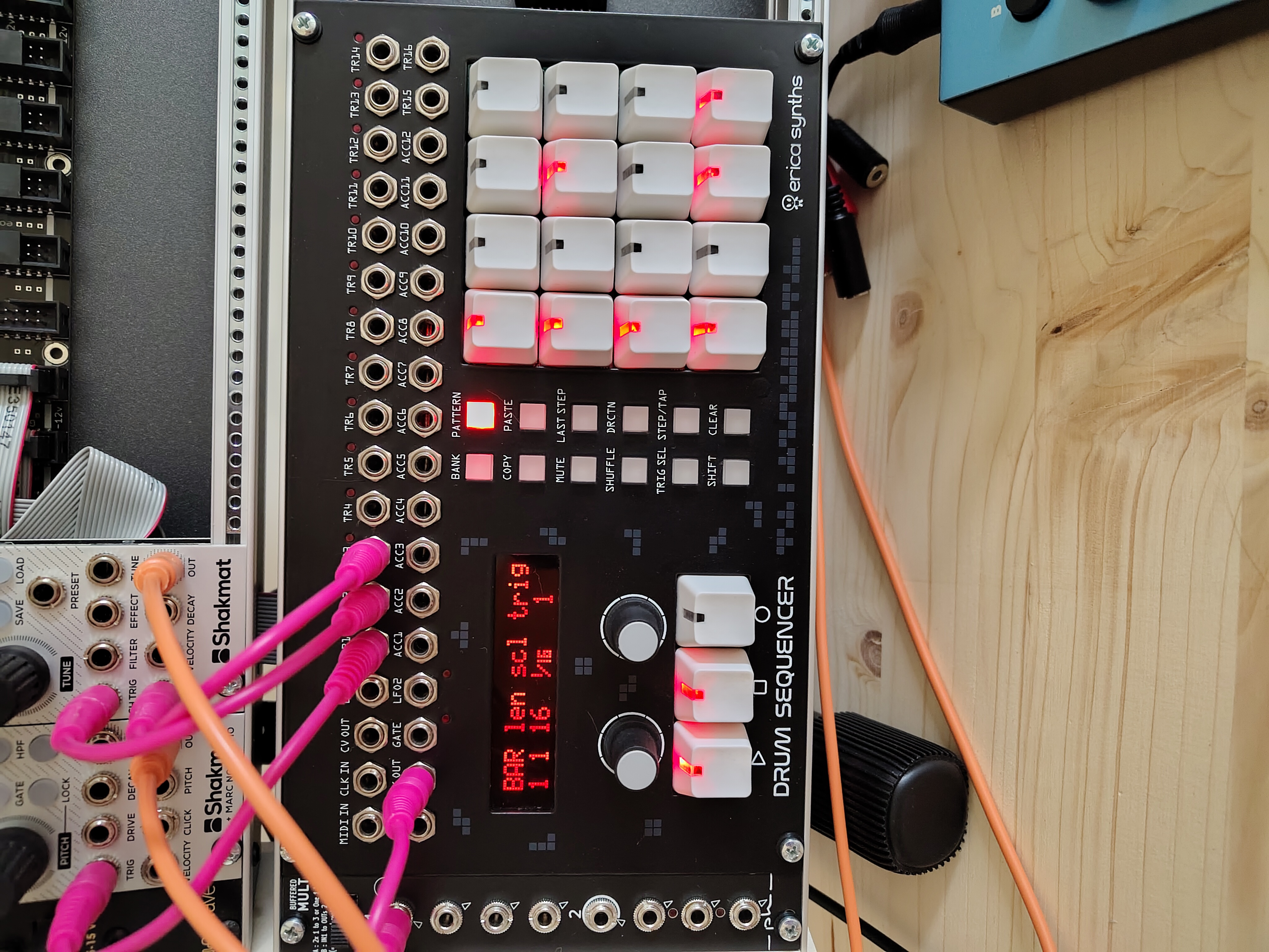 Vends Erica synths Drum sequencer