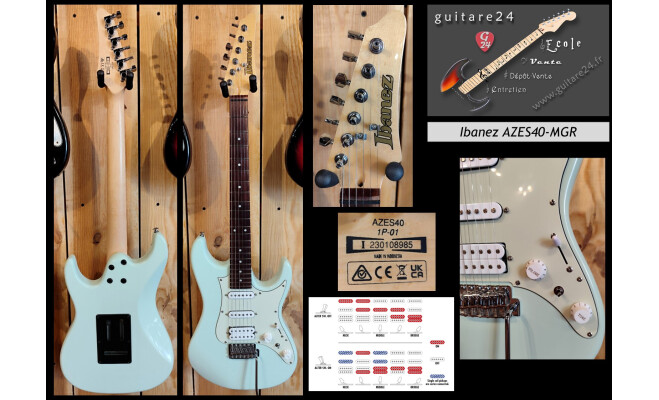 GUIT-ELEC - Ibanez AZES40