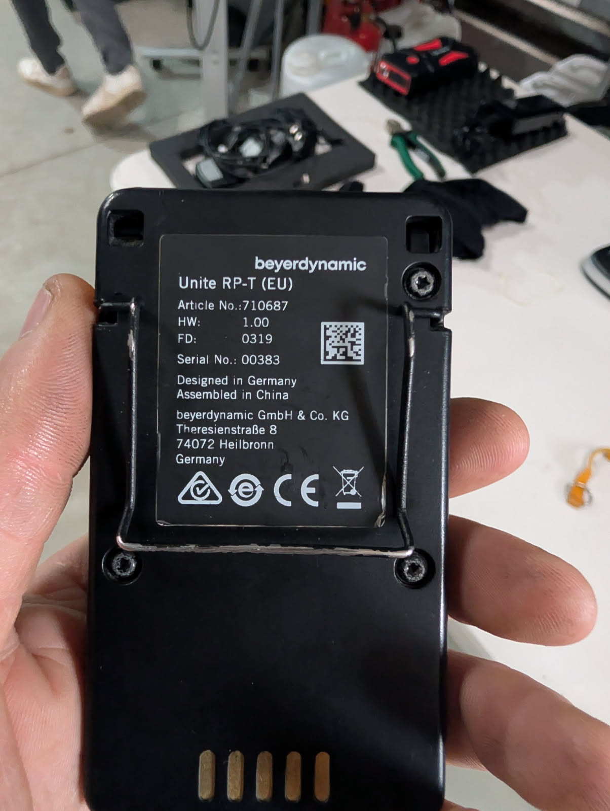 Vends lot intercom HF BEYERDYNAMIC DT 287