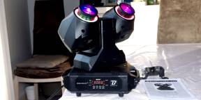 Vends double lyre à LEDS BT DJ BEAM 30