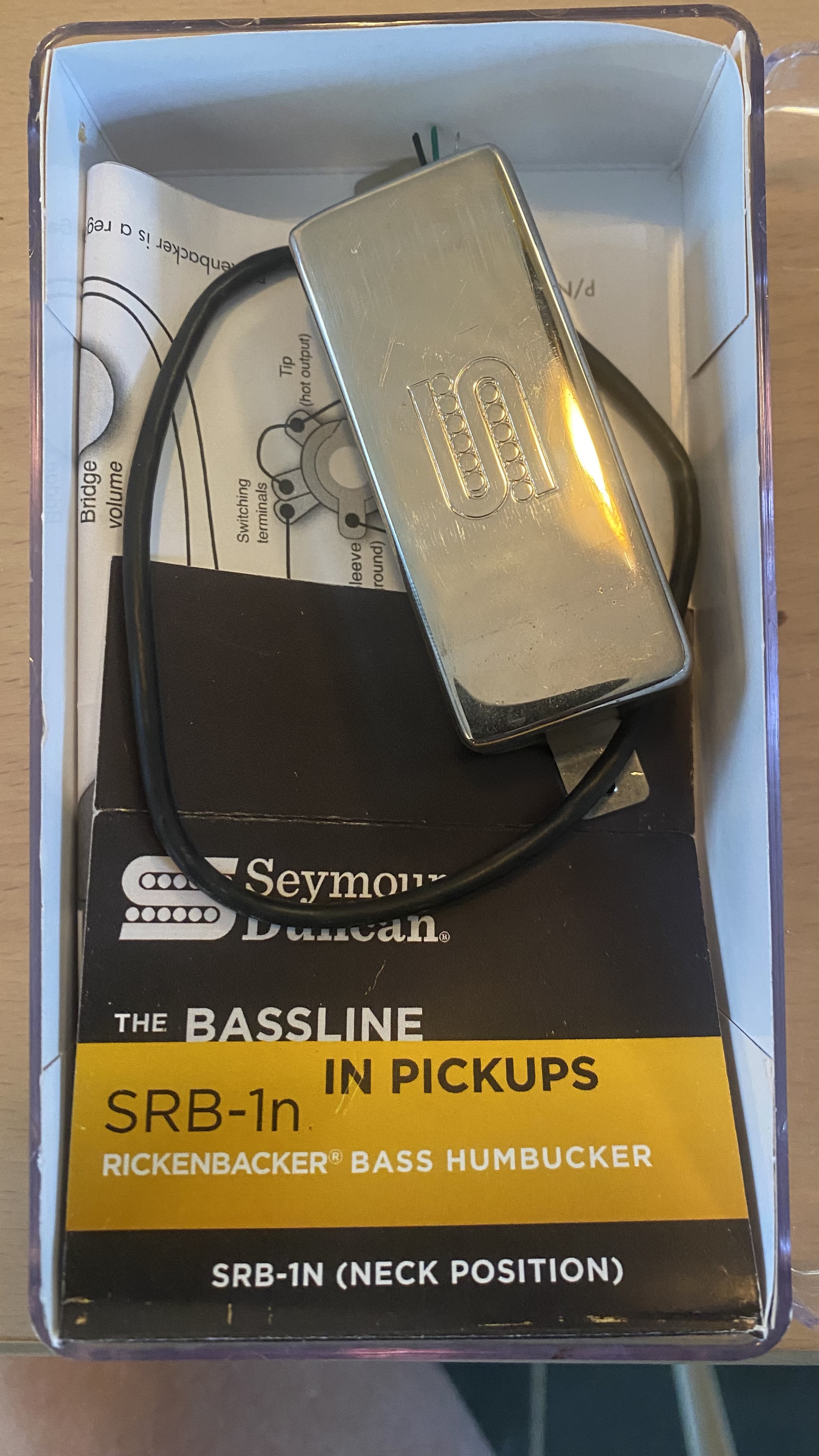 Micro Bass Rickenbacker Seymour Duncan