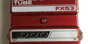 Vends pédale d'effet guitare overdrive DOD Classic tube