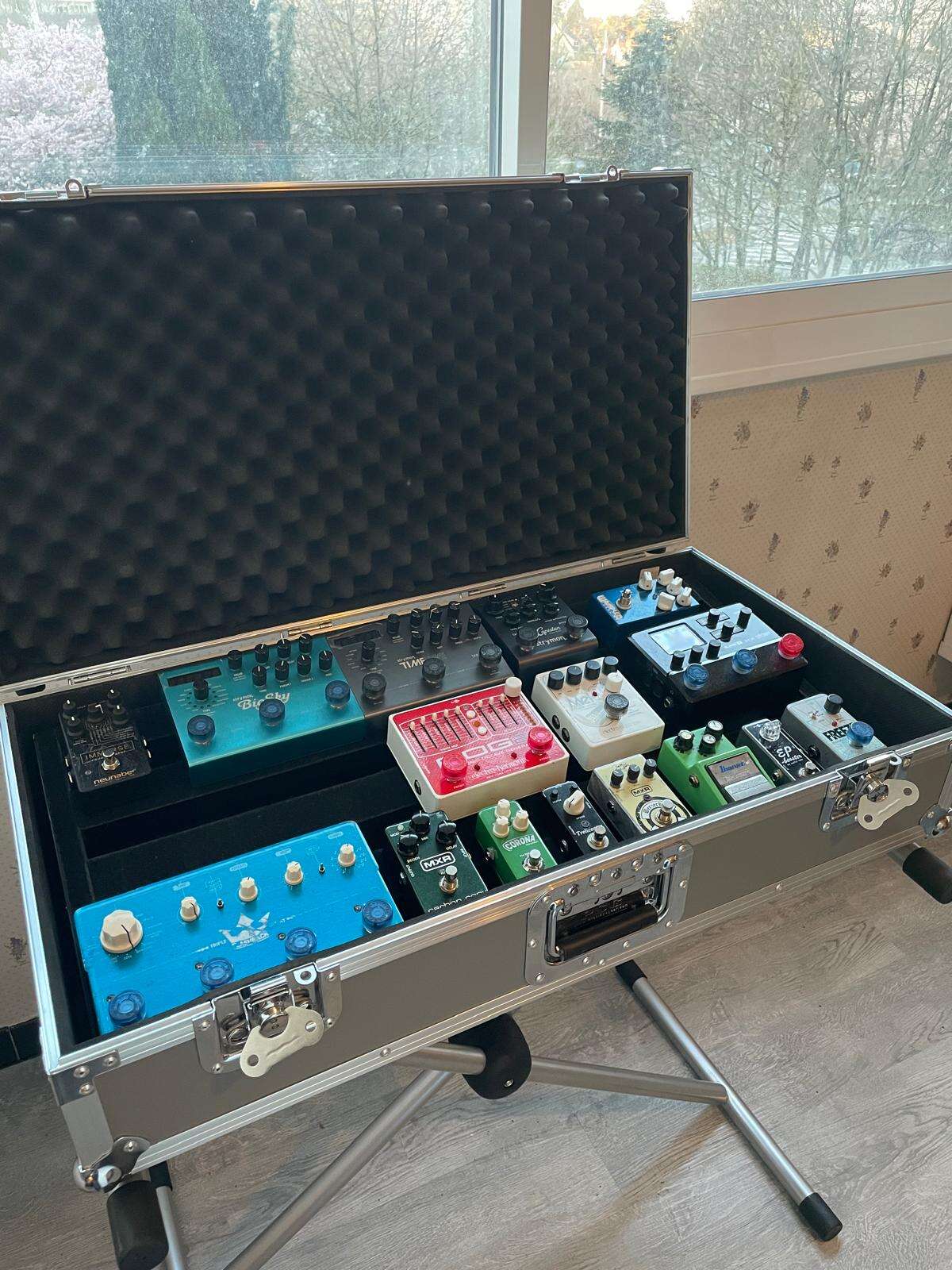 Pedalboard Pedaltrain Classic Pro + Flight Case
