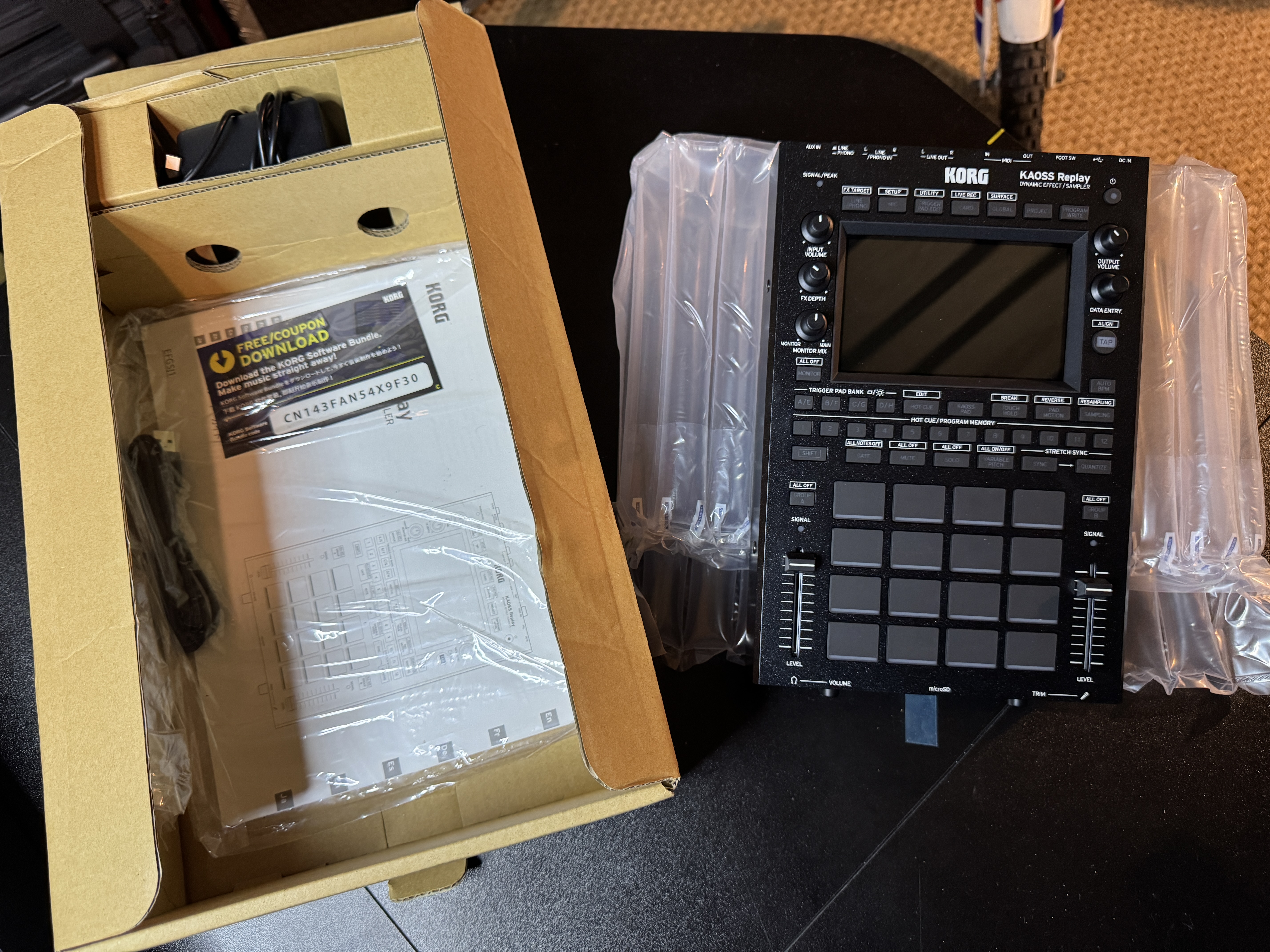 KORG KAOSS REPLAY - Neuf avec boîte et facture