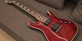 Vends Schecter Omen 6 Extreme Cherry