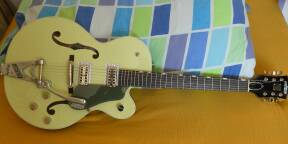 Gretsch G6118T-SGR Players Edition Anniversary Two-Tone Smoke Green 2019 / État Neuf