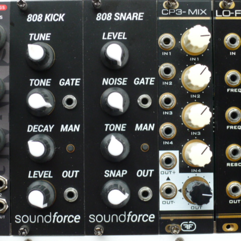 Vends Module Kick 808 + Snare 808 de Sound Force