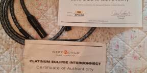 2 câbles Wireworld série Platinum Eclipse