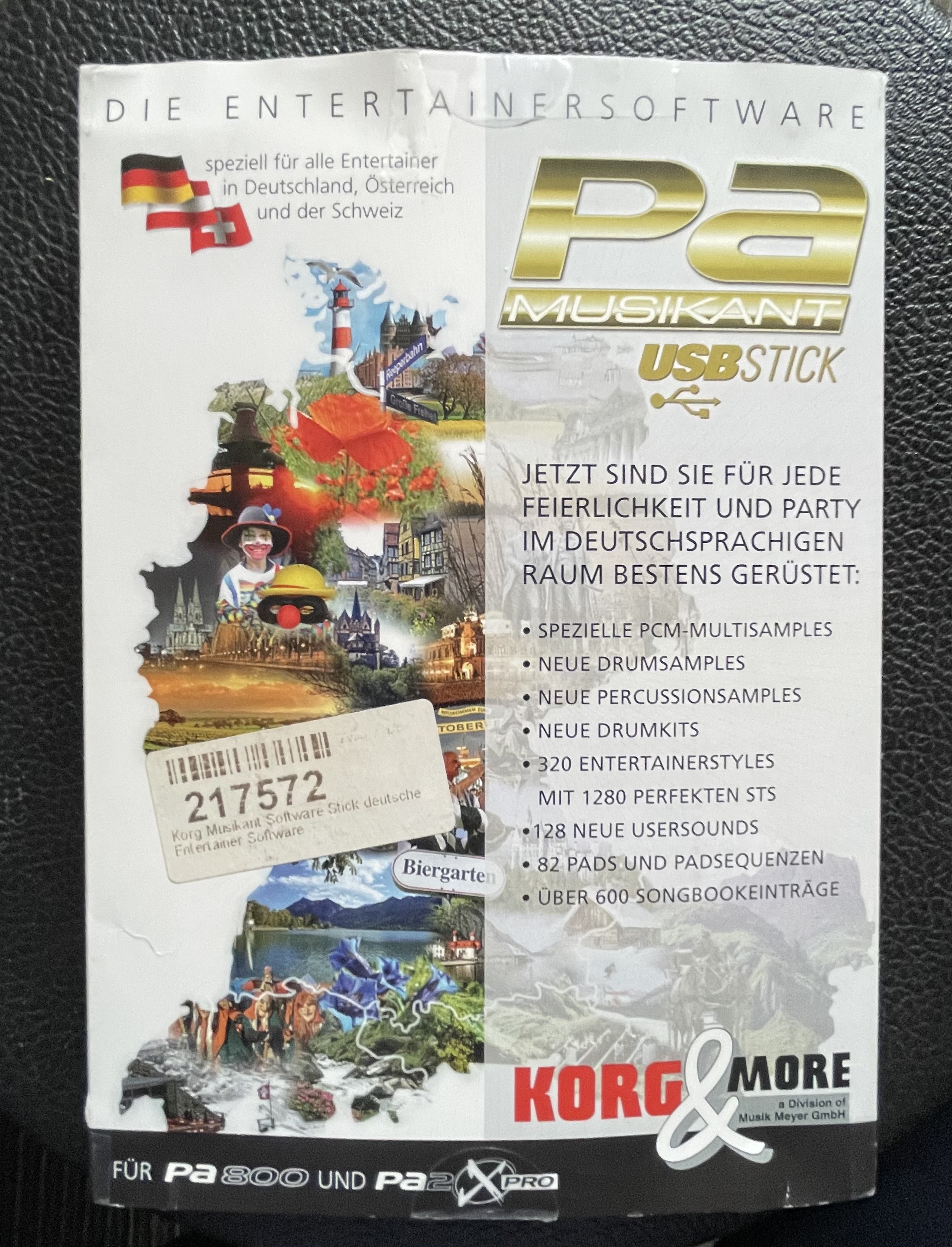 Korg PA Musikant USB Stick