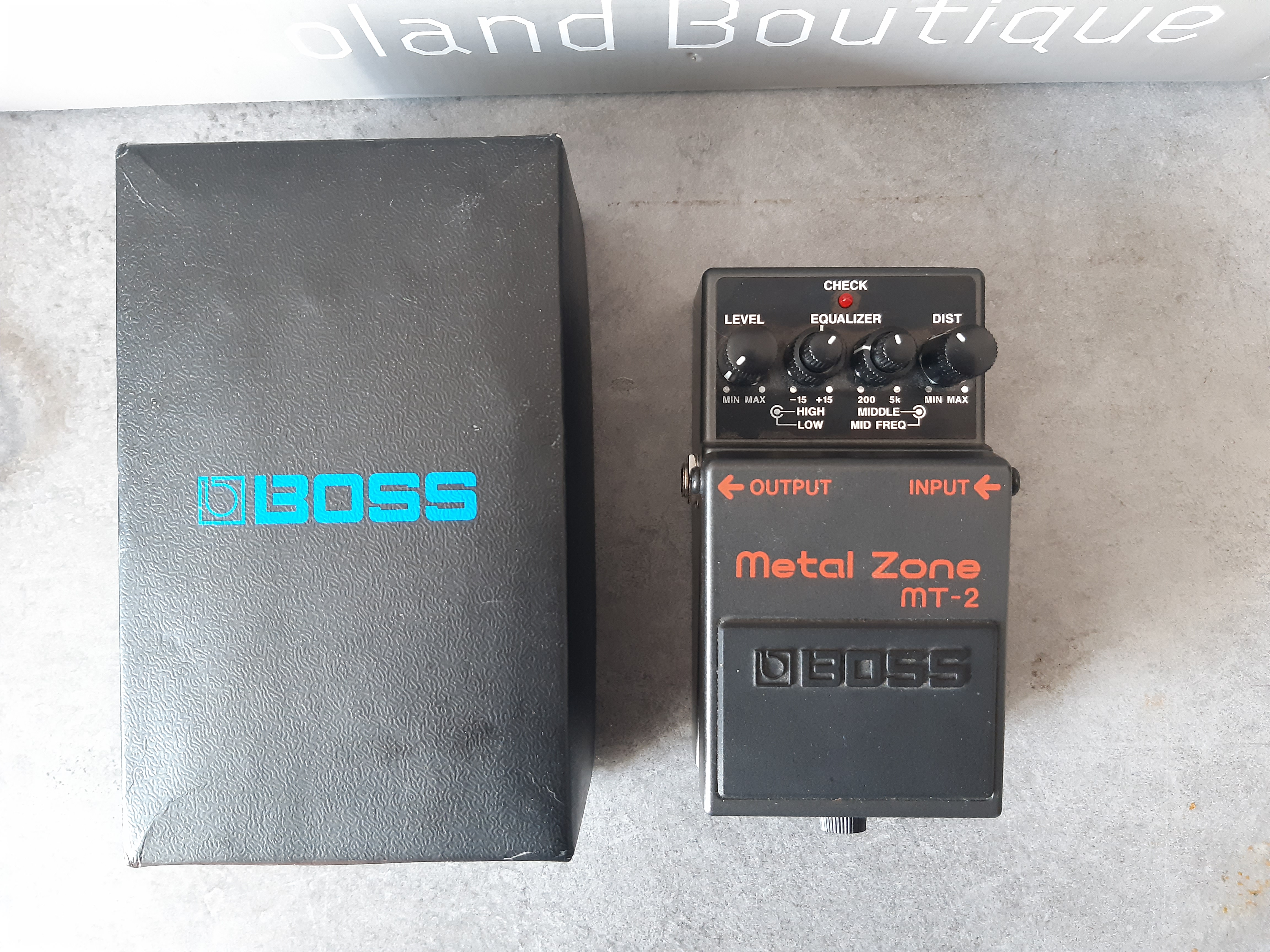 BOSS MT-2 & Roland TB-03