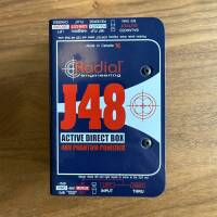 Vends boîte de direct DI Radial J48 mono active direct box 48v