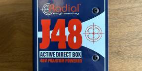 Vends boîte de direct DI Radial J48 mono active direct box 48v