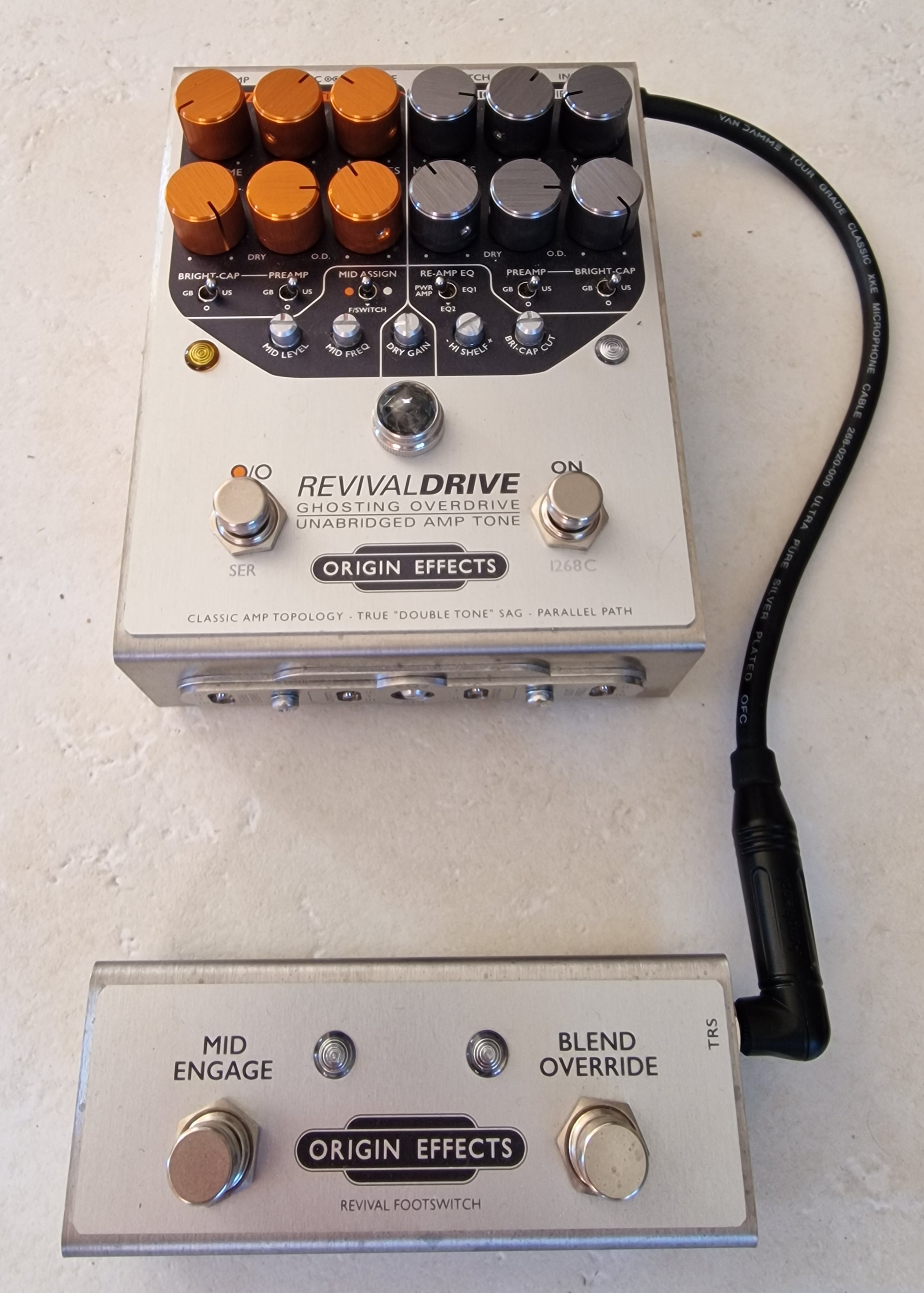 Vends Origin Effects Revival Drive Custom