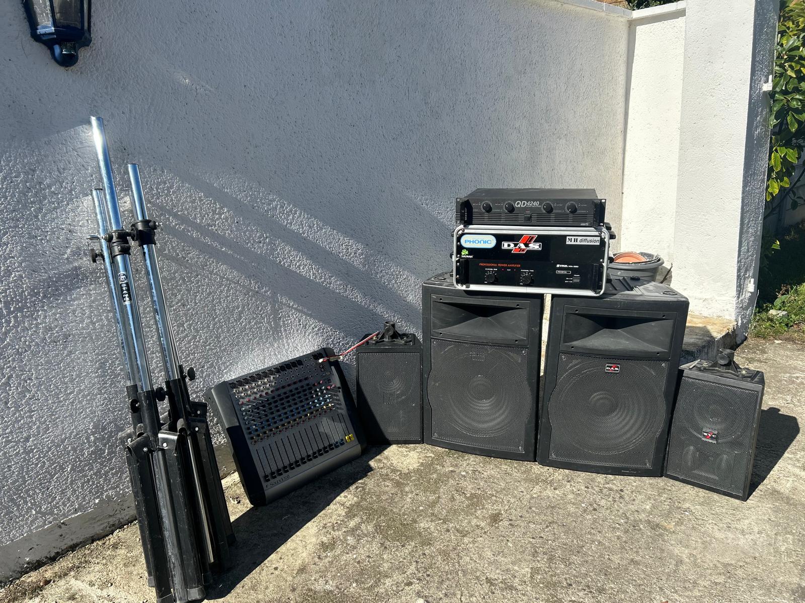 Vends sonorisation complète