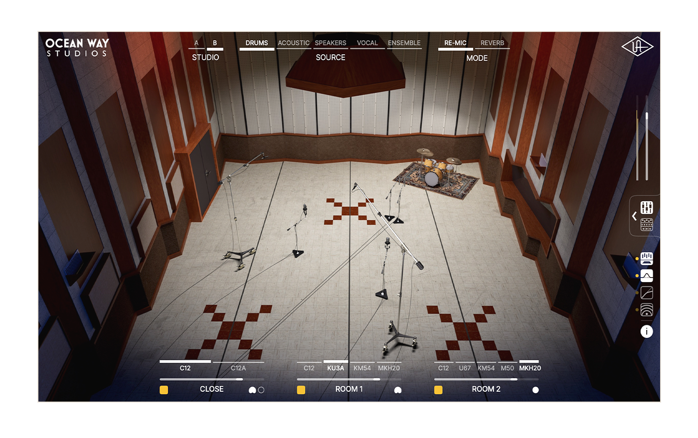 GUI - Ocean Way Studios Deluxe