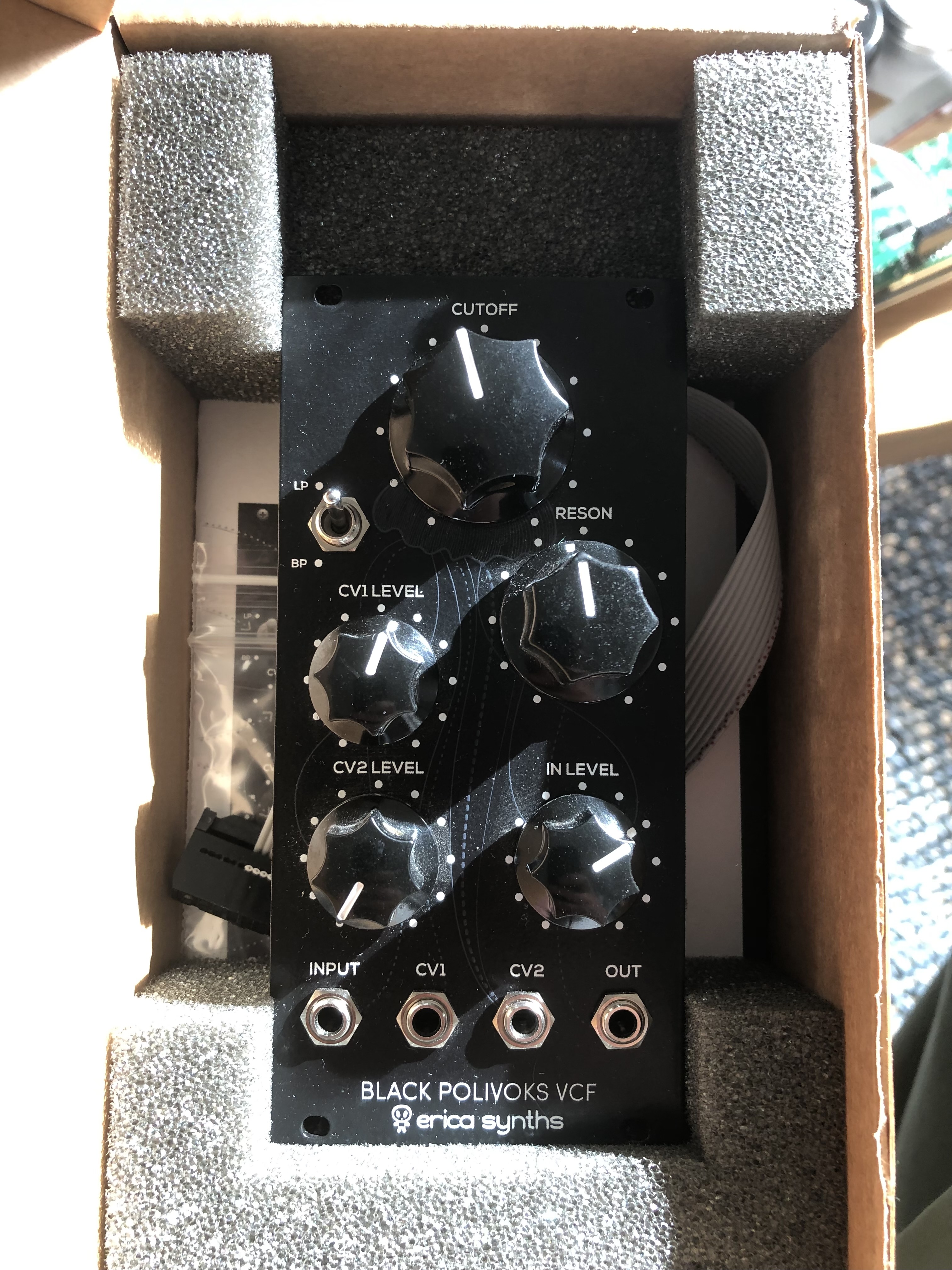 Erica synths black polivoks VCF v1