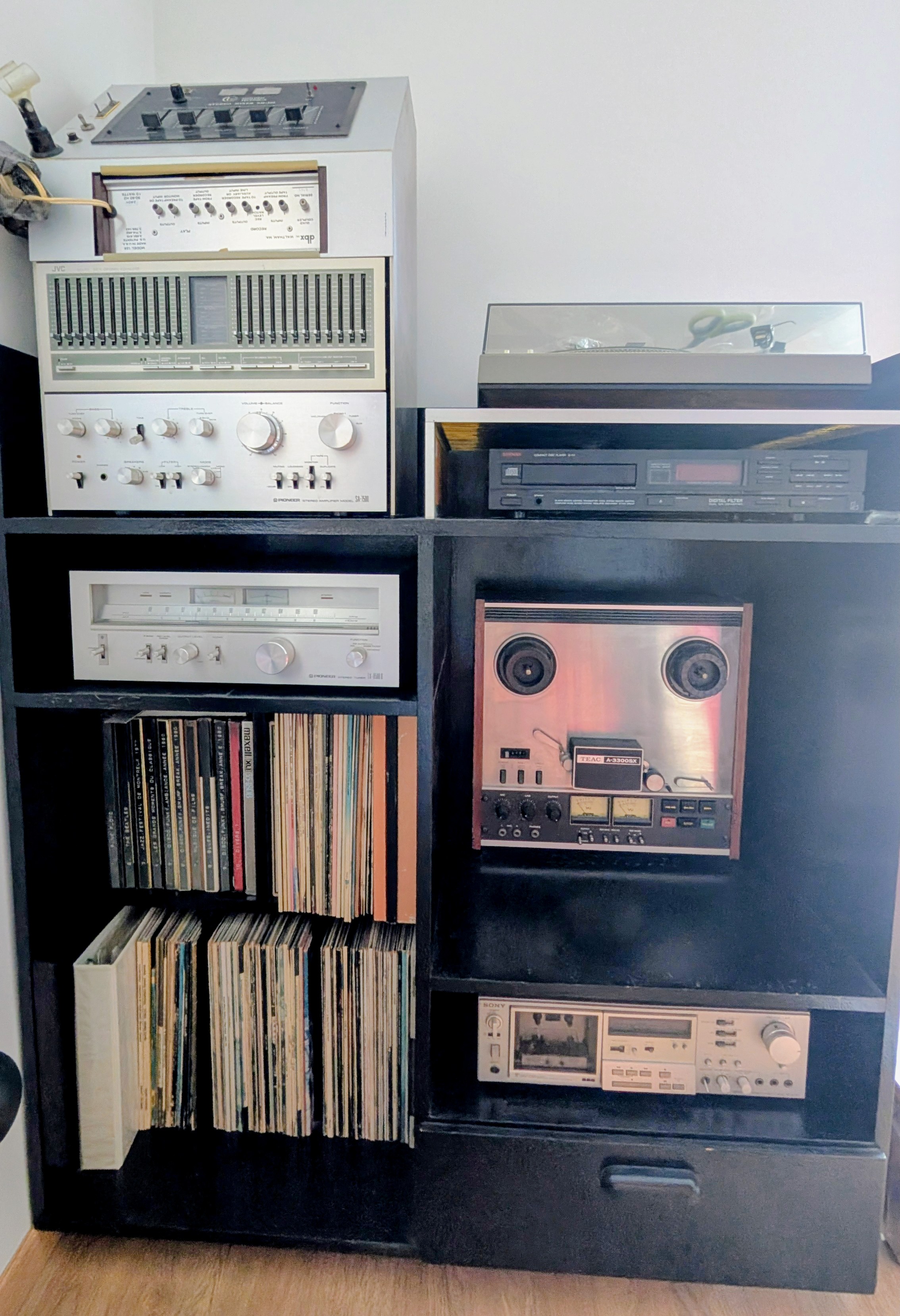 Superbe ensemble Hi-Fi Vintage Japonais – Pioneer / Technics / TEAC / Sony – Son Audiophile Années 70
