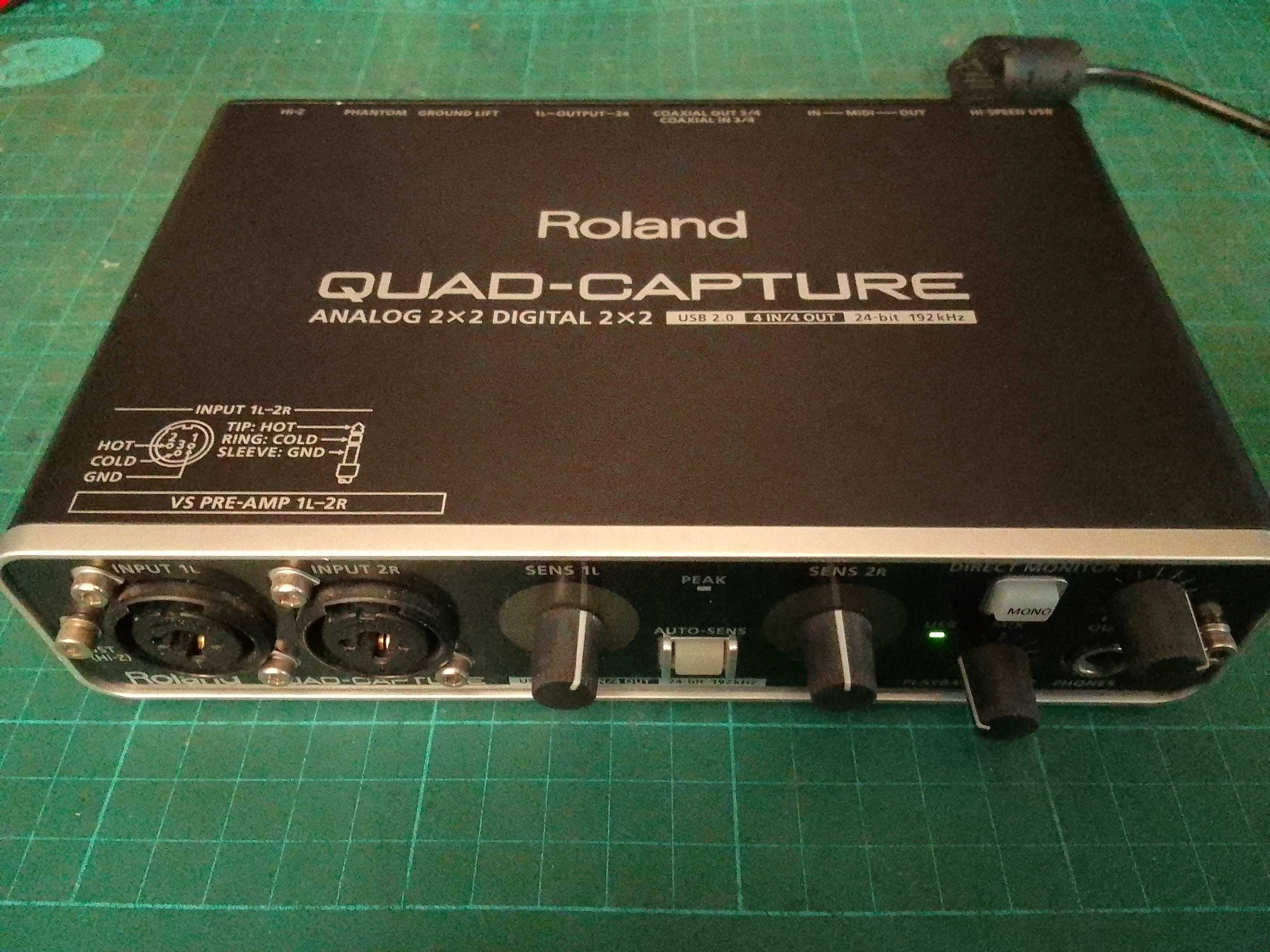 Interface audio Roland Quad-capture UA-55