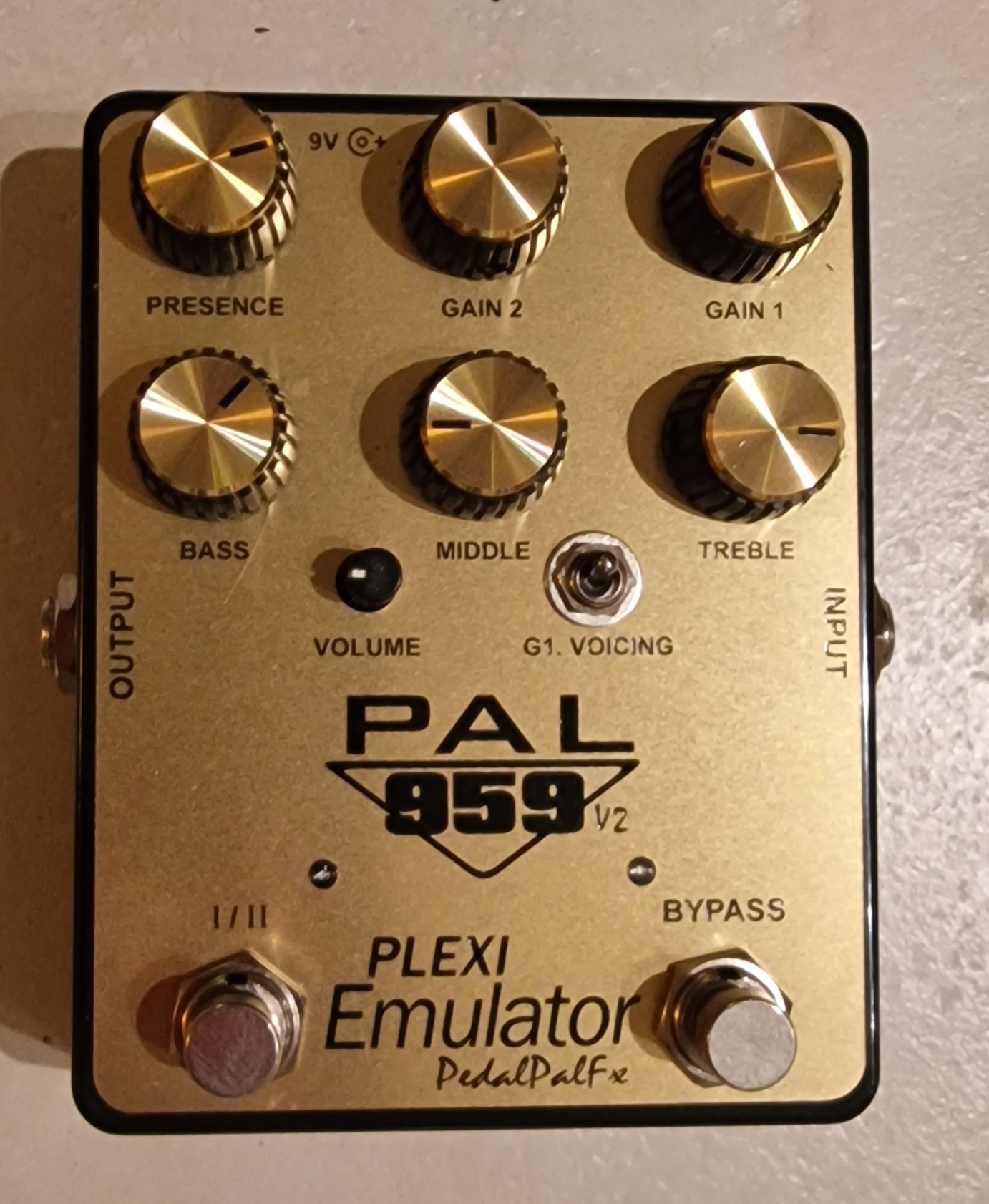 Vends superbe pédale "Emulateur Plexi" PAL 959 V2