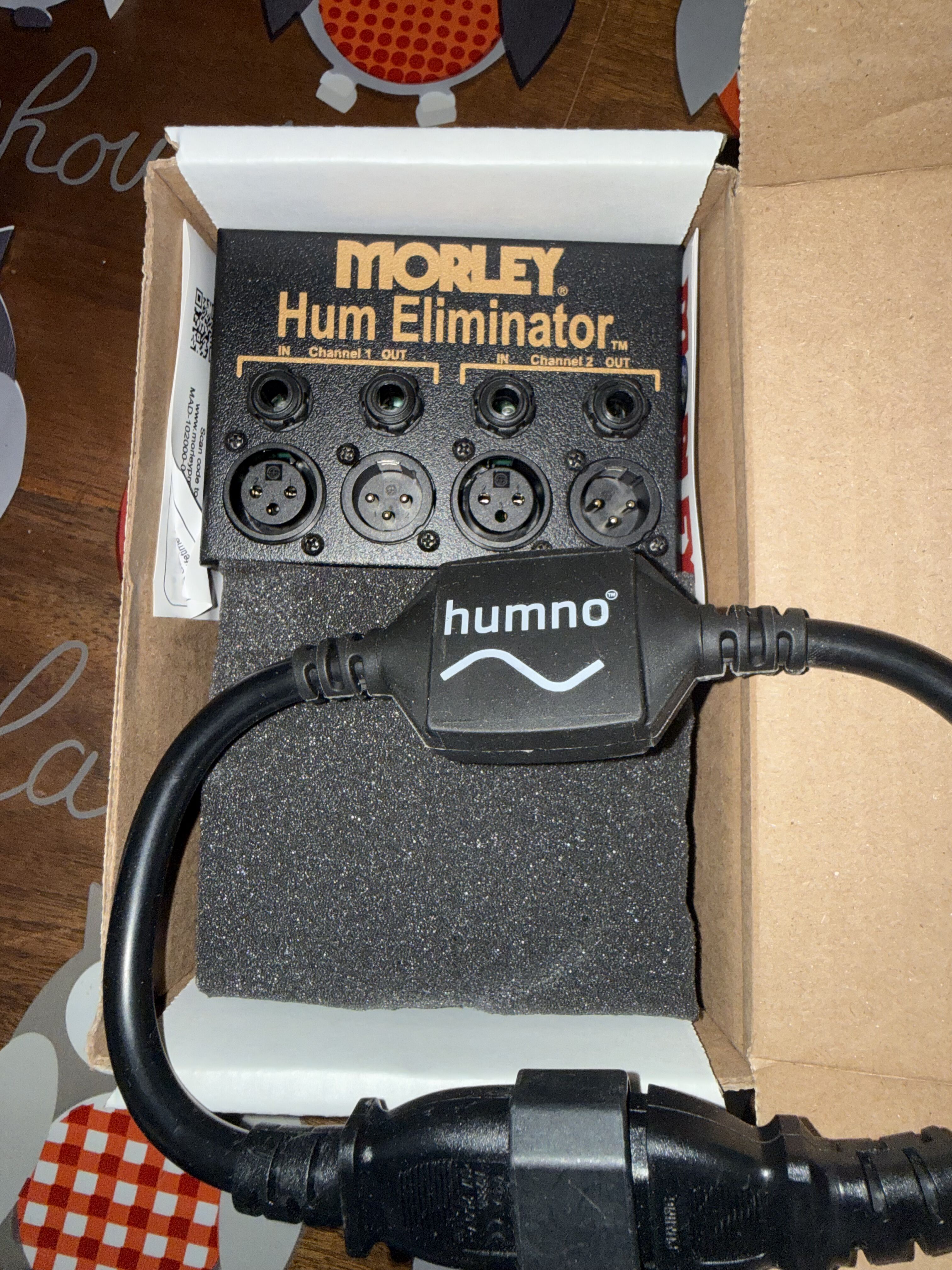 Morley Hum Eliminator (Comme neuf, jamais servi)