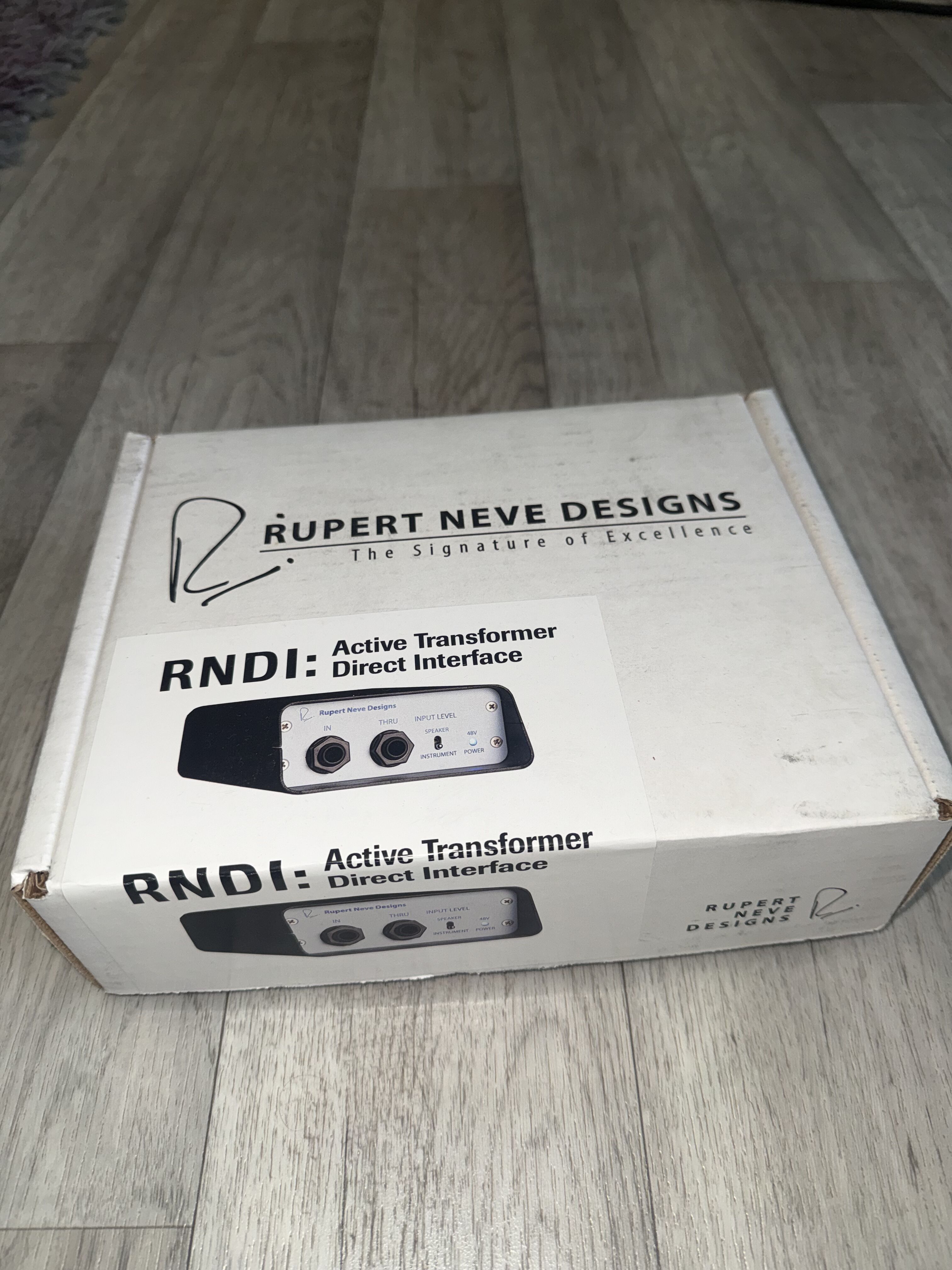 Rupert Neve RNDI (Excellente DI comme neuve, jamais servie !)