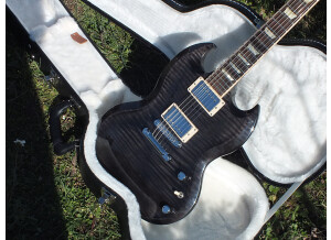 Gibson SG Diablo Premium Plus - Trans Black (32352)