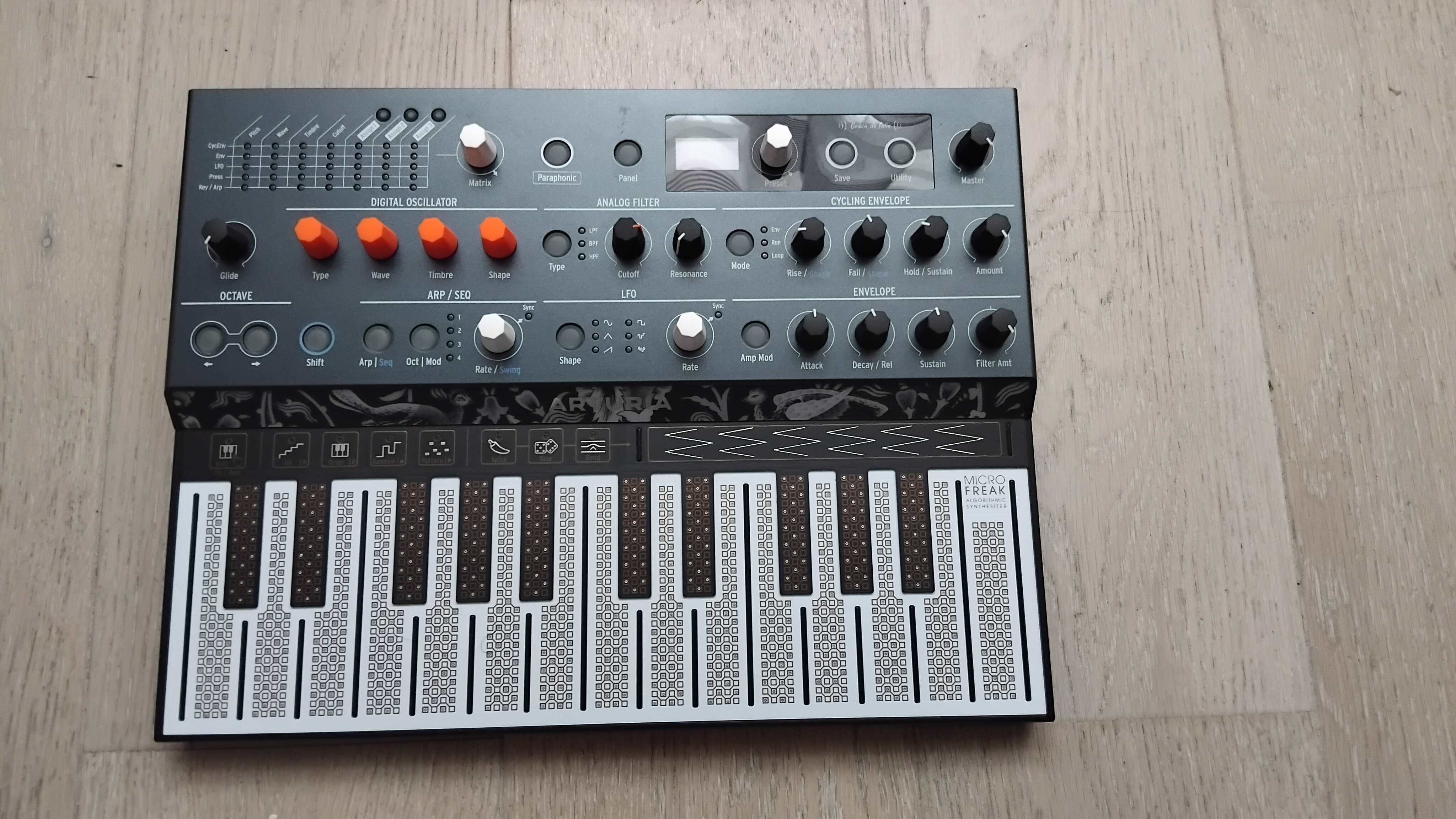 Microfreak utilisé une vingtaine d'heures