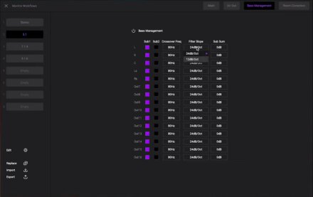 Apogee Symphony 8X16 BassManagement Apogee Symphony 8X16 BassManagement