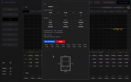 Apogee Symphony 8X16 RoomCorrectionSimulation Apogee Symphony 8X16 RoomCorrectionSimulation