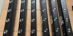 LOT de 6 x ADJ SWEEPER BEAM QUAD LED - Excellent état -
