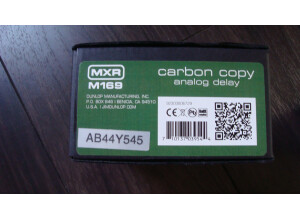 MXR M169 Carbon Copy Analog Delay (42031)
