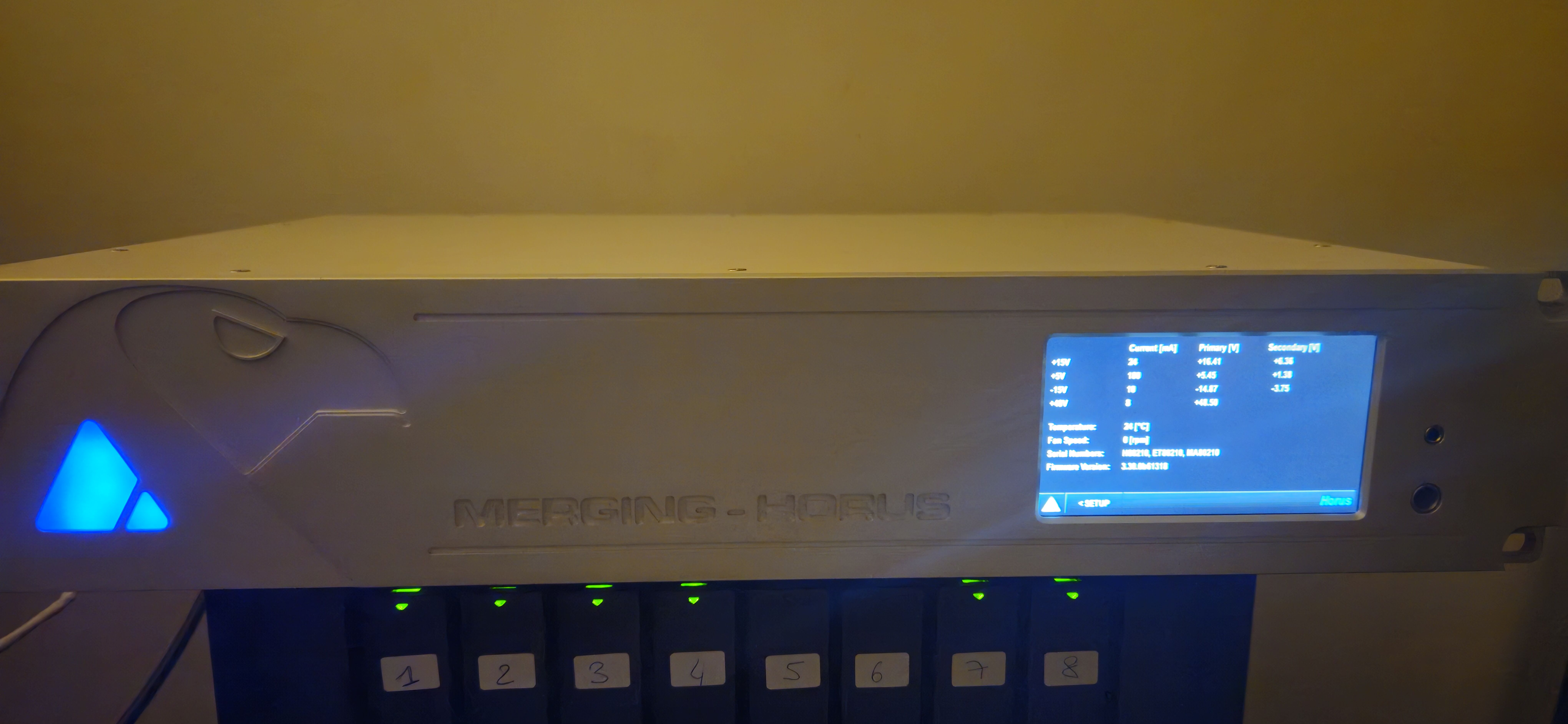 Interface Audio Horus de Merging Technologie