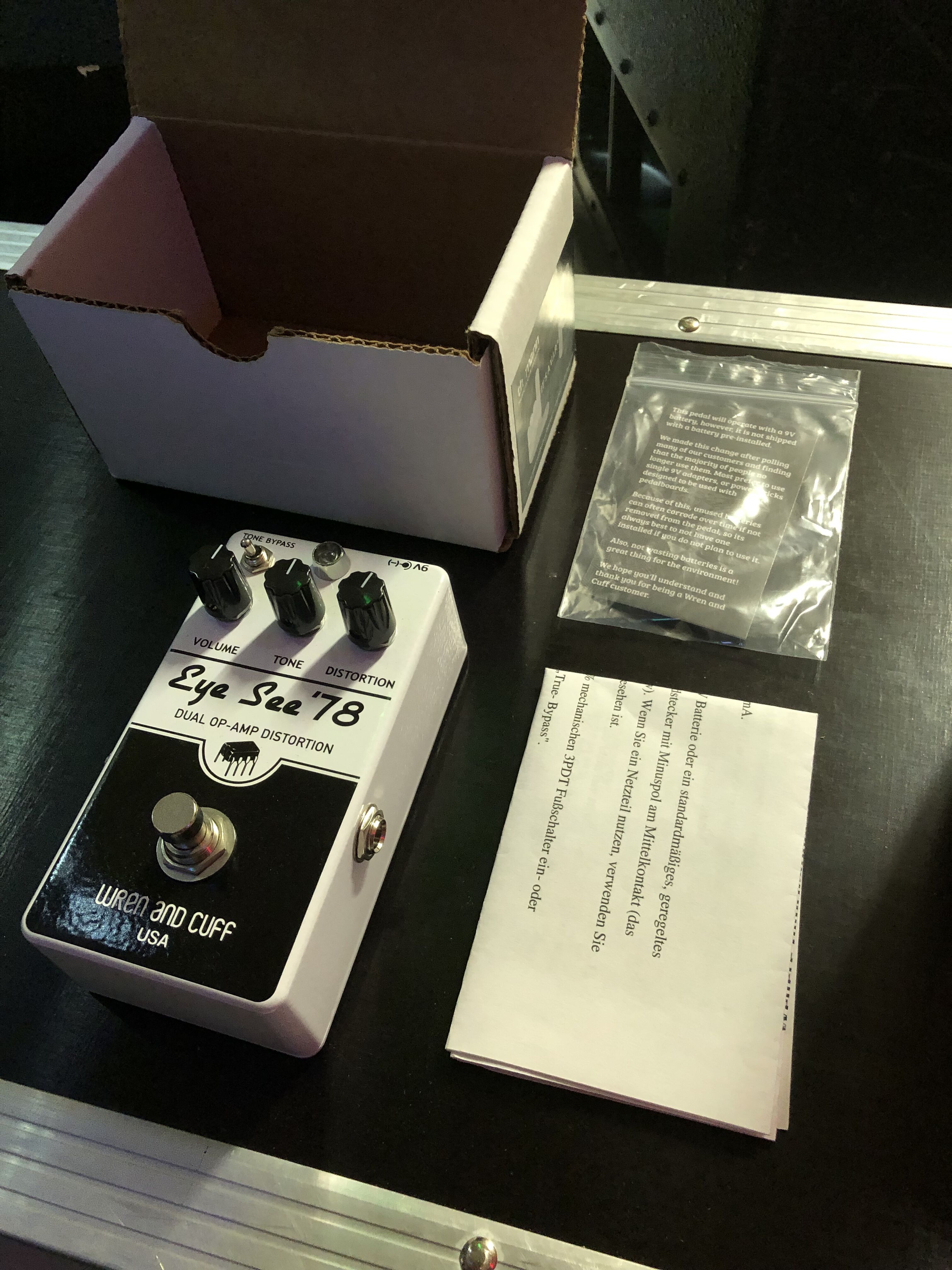 Fuzz op amp wren and cuff usa