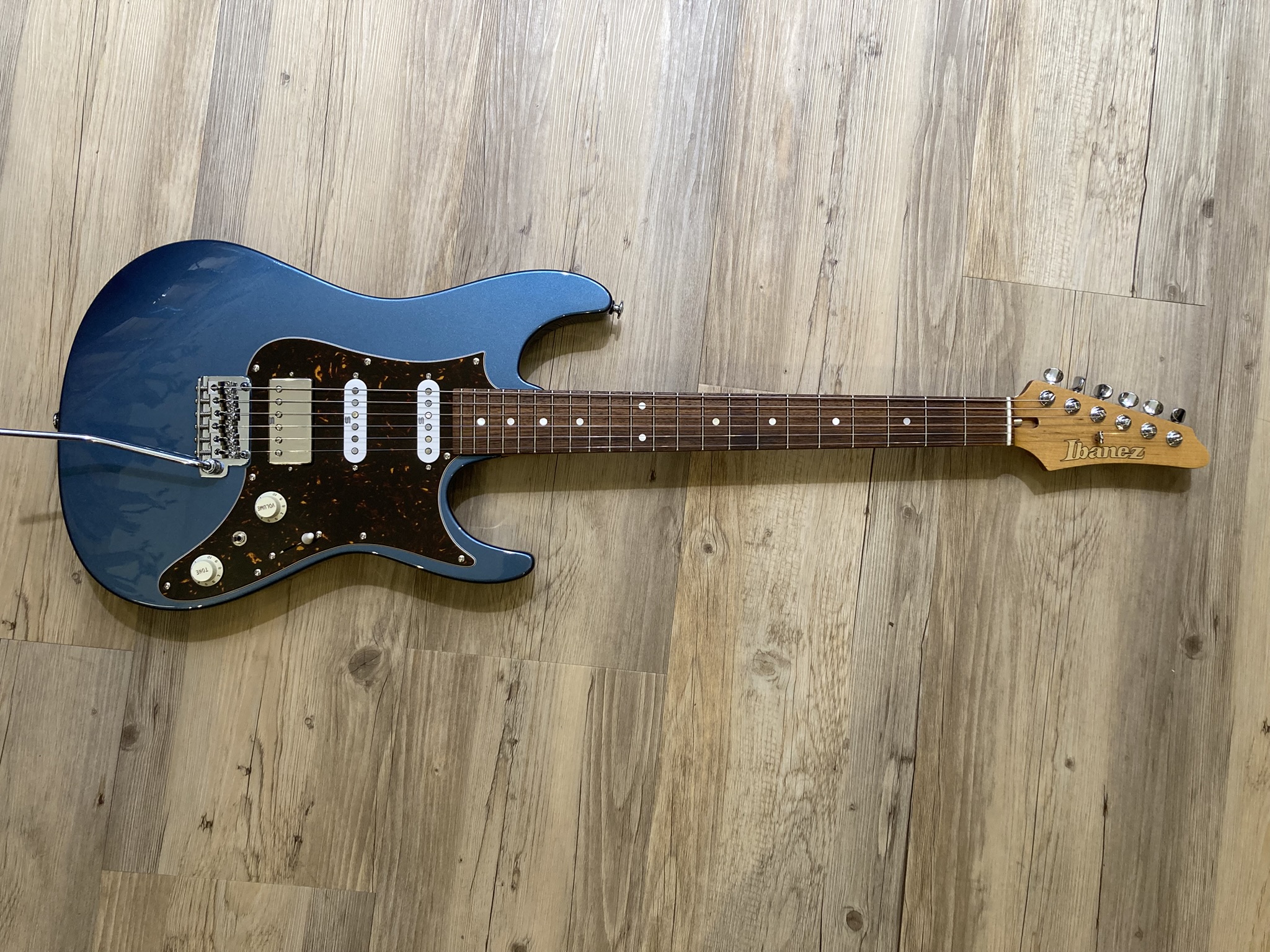 IBANEZ AZ2204N Prestige 2021 Prussian Blue Metallic + Étui