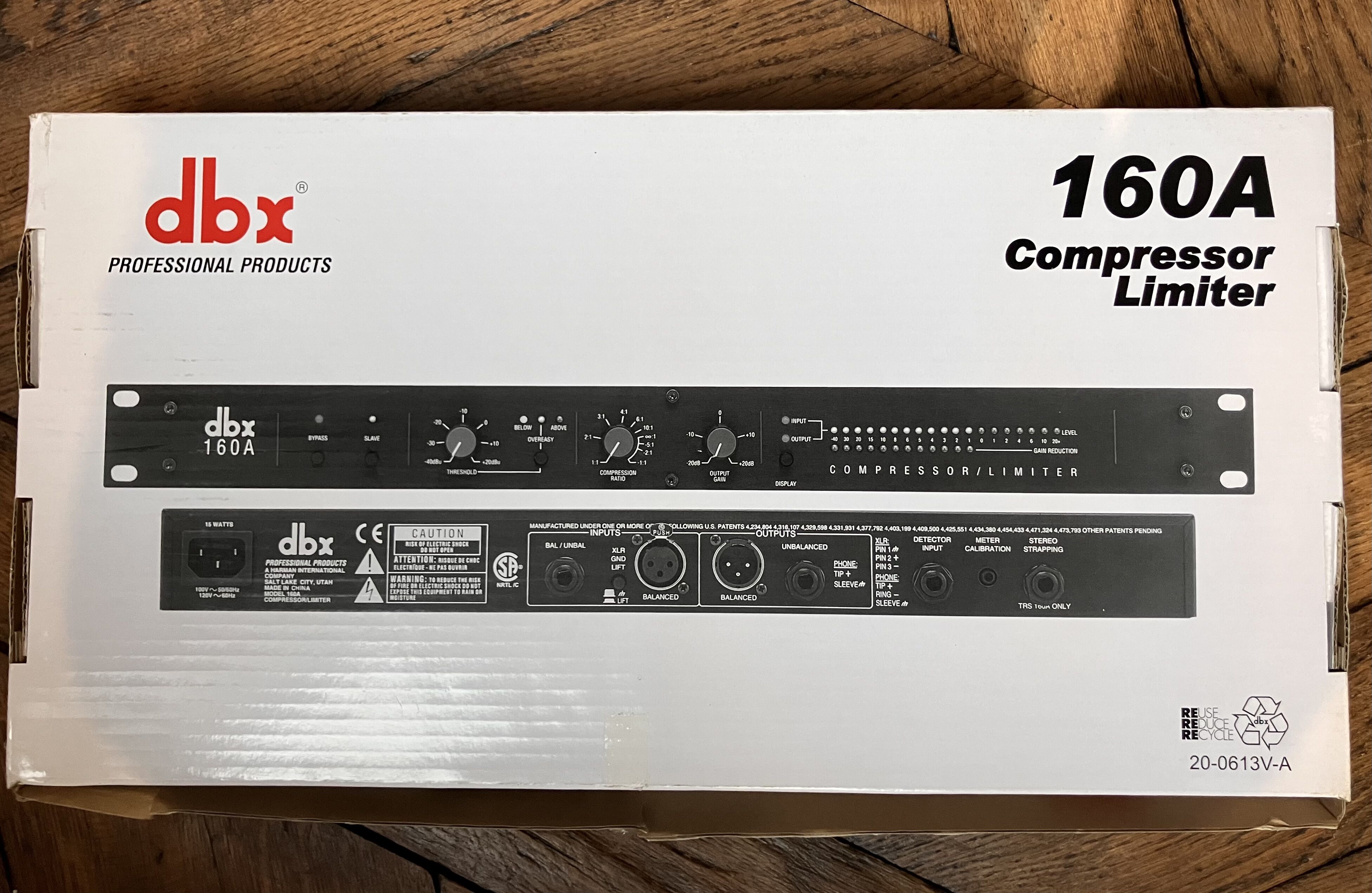 Paire de DBX Compressor/ Limter 160A
