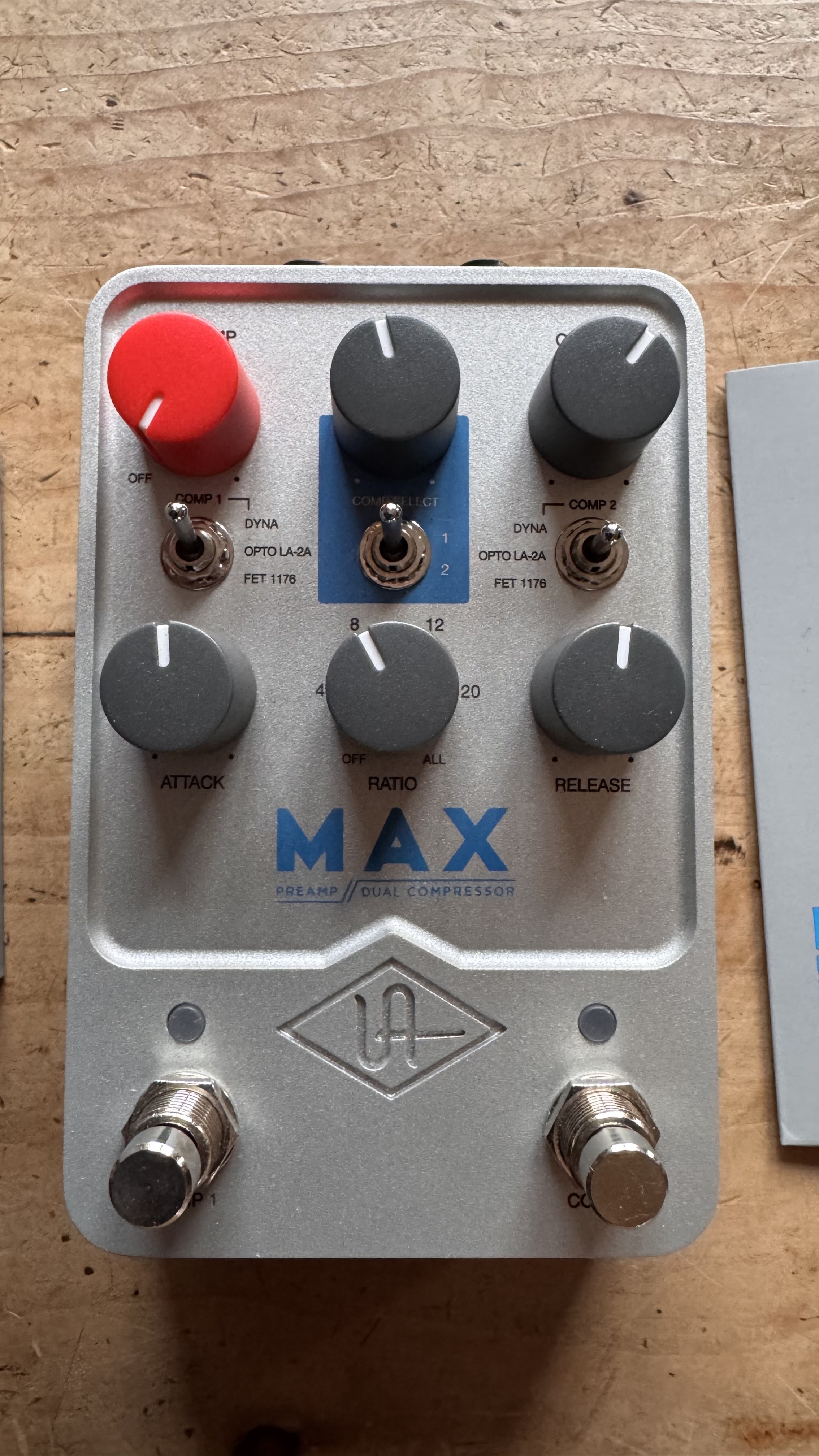 Vds Universal Audio Max Preamp & Dual Compressor